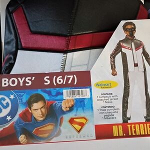 Brand New Rubie's Mr. Terrific Boys' Costume - Black, Red, White